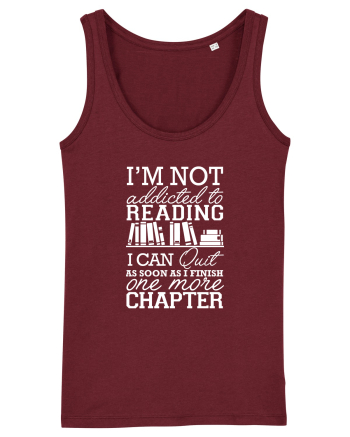 READING BOOKS Burgundy