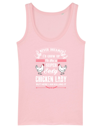 CHICKEN LADY Cotton Pink