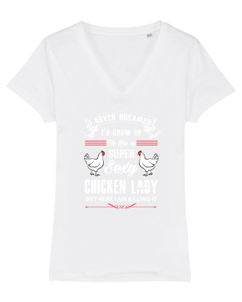 CHICKEN LADY White
