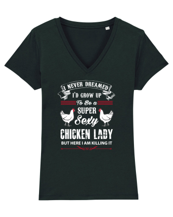 CHICKEN LADY Black