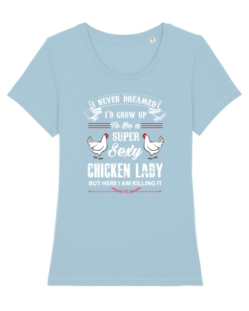 CHICKEN LADY Sky Blue