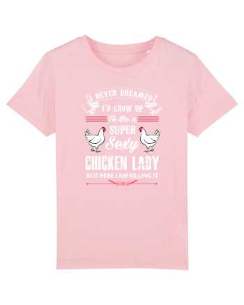 CHICKEN LADY Cotton Pink