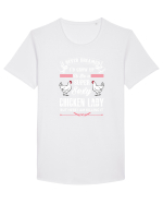 CHICKEN LADY Tricou mânecă scurtă guler larg Bărbat Skater