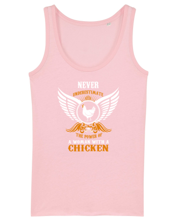 CHICKEN LADY Cotton Pink