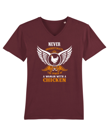 CHICKEN LADY Burgundy