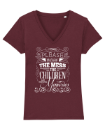 CHILDREN Tricou mânecă scurtă guler V Damă Evoker