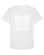 CHIROPRACTOR Tricou mânecă scurtă guler larg Bărbat Skater