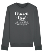 CHURCH GIRL Bluză mânecă lungă Unisex Rise