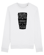 COFFEE Bluză mânecă lungă Unisex Rise