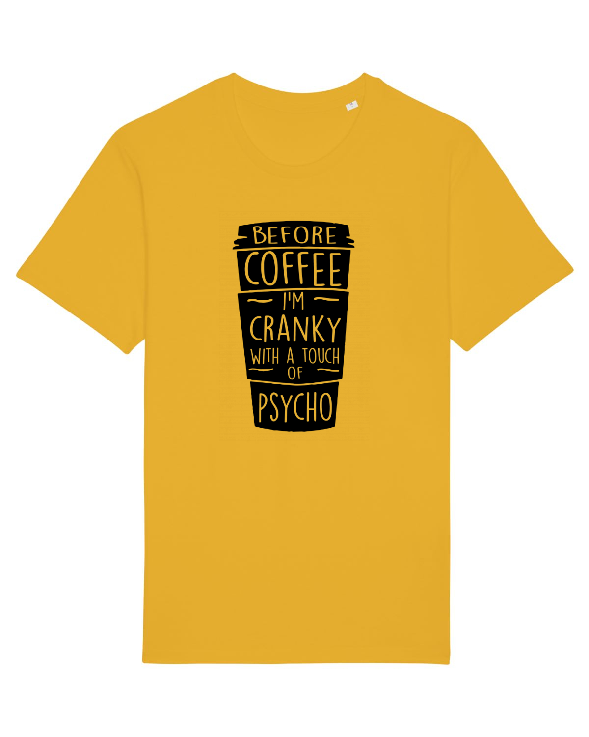Tricou mânecă scurtă Unisex Rocker Spectra Yellow