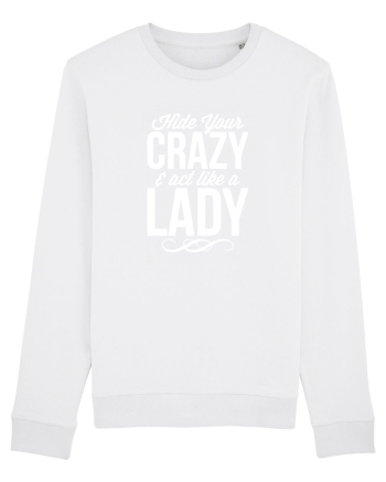 CRAZY LADY White