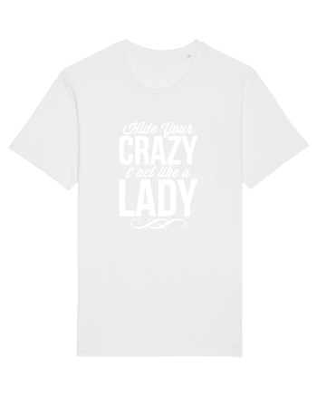 CRAZY LADY White