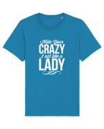 CRAZY LADY Tricou mânecă scurtă Unisex Rocker
