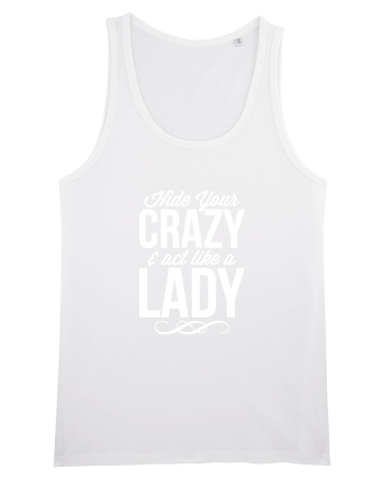 CRAZY LADY White