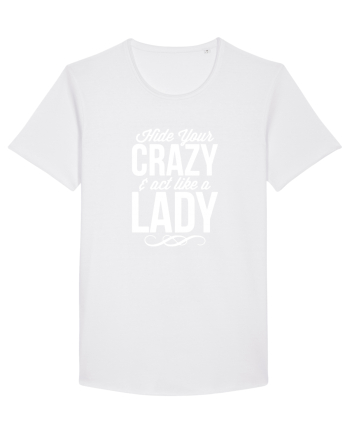 CRAZY LADY White