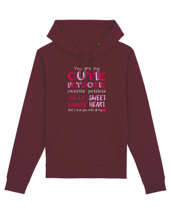 LOVE Burgundy