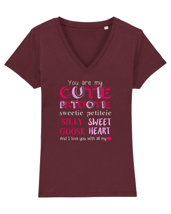 LOVE Burgundy