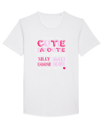 LOVE Tricou mânecă scurtă guler larg Bărbat Skater