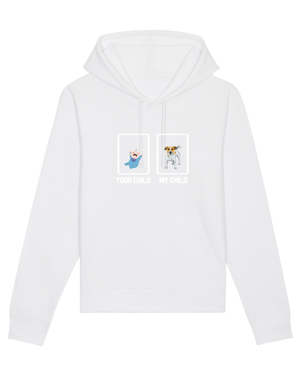 Hanorac Unisex Drummer White