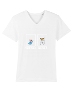 CHILD Tricou mânecă scurtă guler V Bărbat Presenter