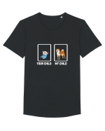 CHILD Tricou mânecă scurtă guler larg Bărbat Skater