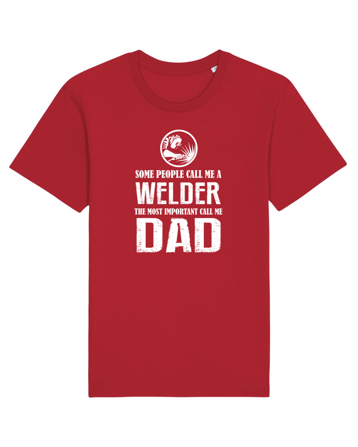 Tricou mânecă scurtă Unisex Rocker Red