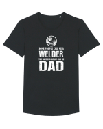 WELDER Tricou mânecă scurtă guler larg Bărbat Skater