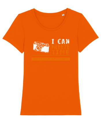FREEZE TIME Bright Orange
