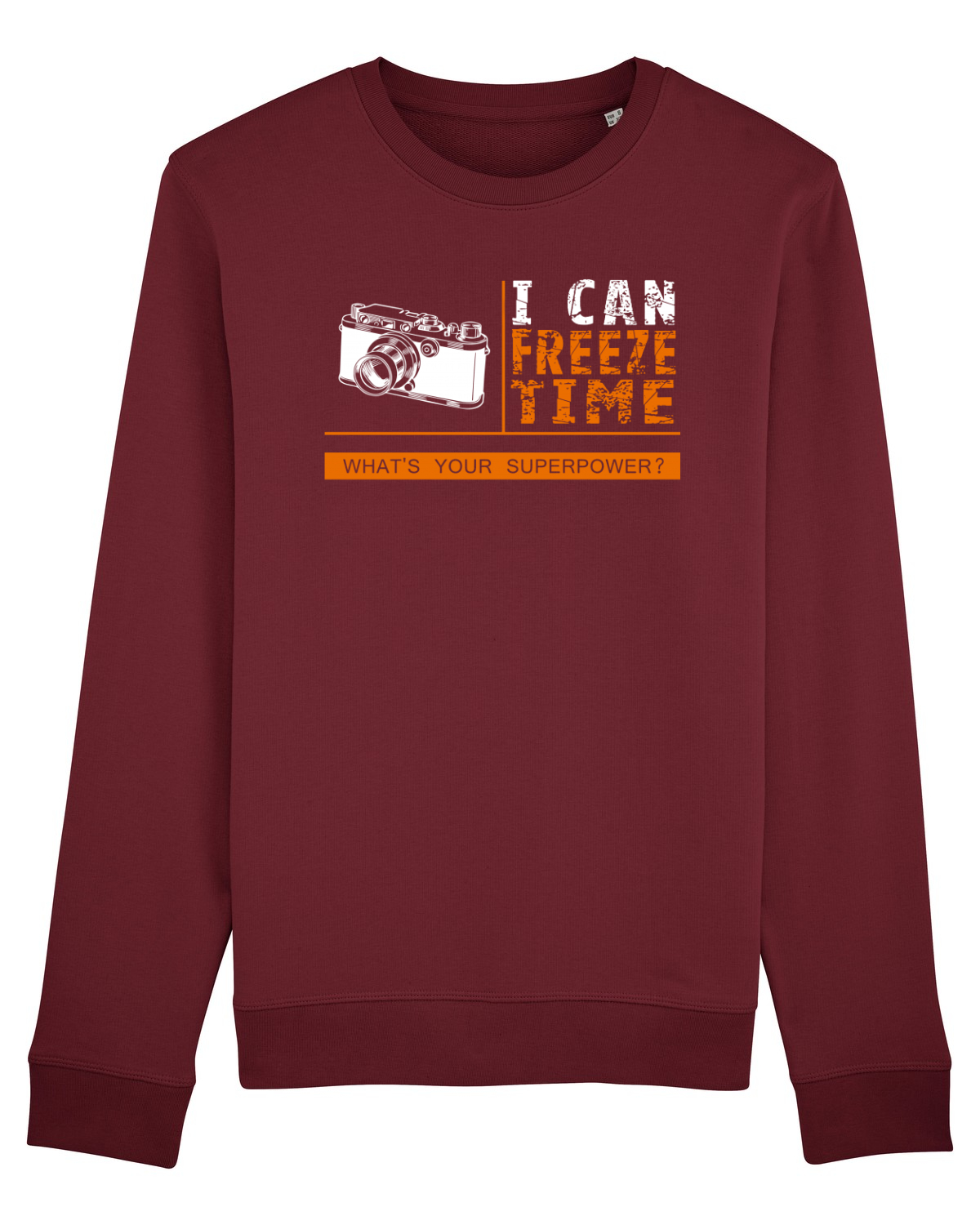 Bluză mânecă lungă Unisex Rise Burgundy