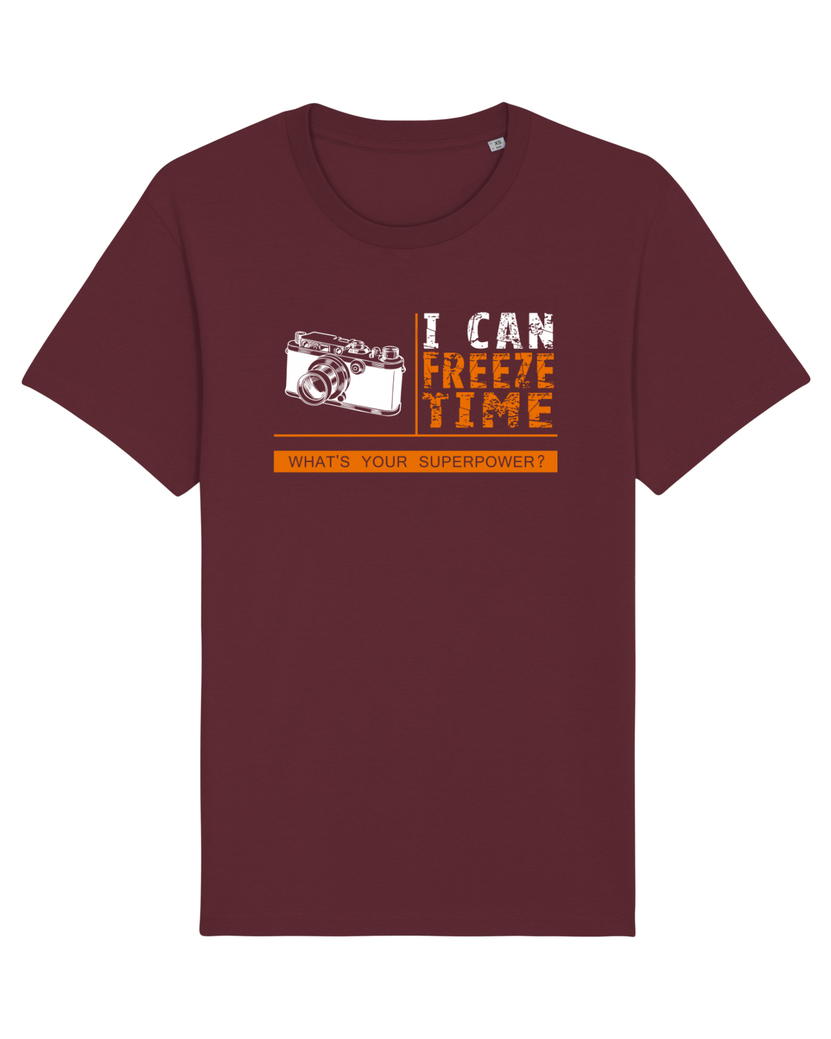 Tricou mânecă scurtă Unisex Rocker Burgundy