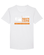 FREEZE TIME Tricou mânecă scurtă guler larg Bărbat Skater