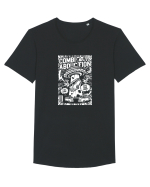 UFO VW Van Alien White Tricou mânecă scurtă guler larg Bărbat Skater
