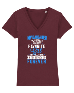 DAUGHTER Tricou mânecă scurtă guler V Damă Evoker