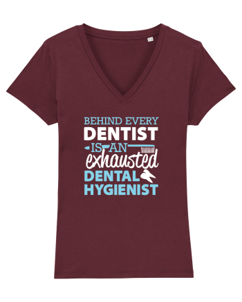 DENTAL HYGIENIST Burgundy