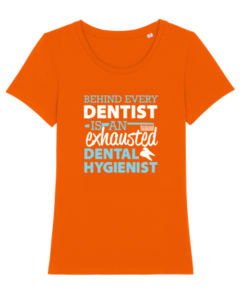 DENTAL HYGIENIST Bright Orange