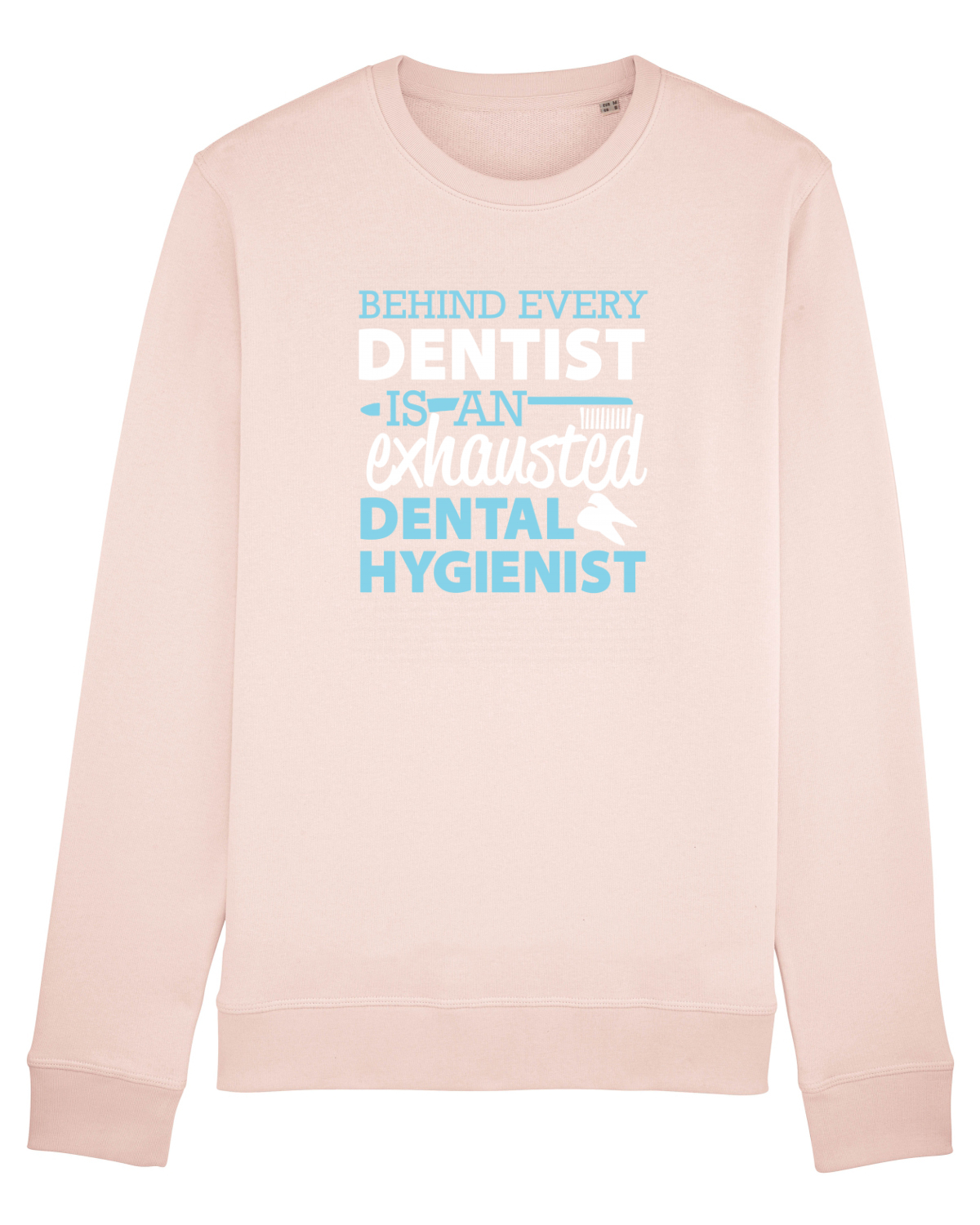Bluză mânecă lungă Unisex Rise Candy Pink