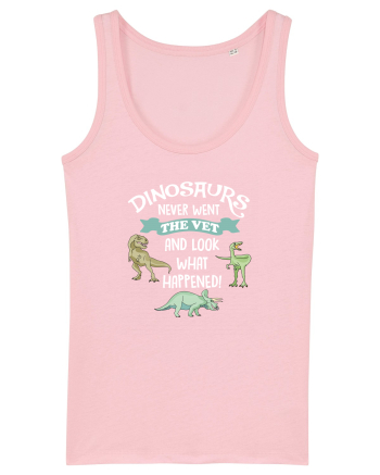 DINOSAURS Cotton Pink