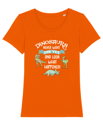 DINOSAURS Bright Orange