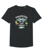DINOSAURS Tricou mânecă scurtă guler larg Bărbat Skater