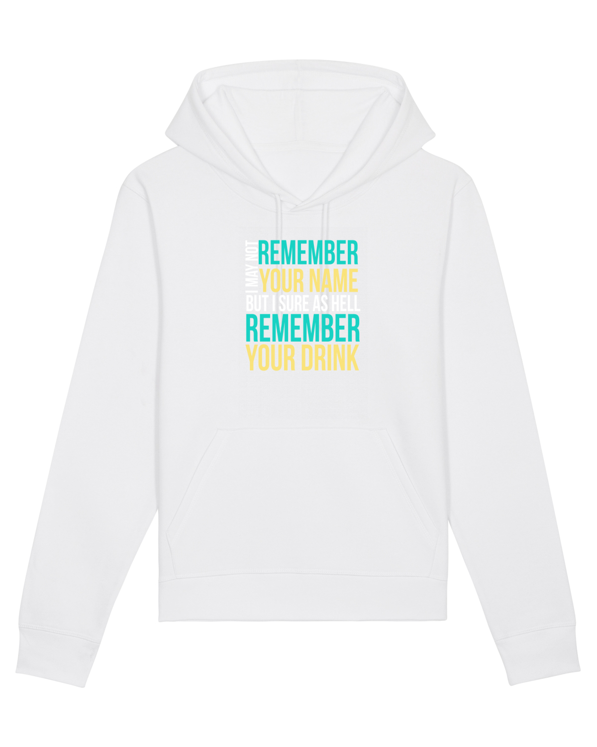 Hanorac Unisex Drummer White