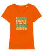 BARMAN Tricou mânecă scurtă guler larg fitted Damă Expresser