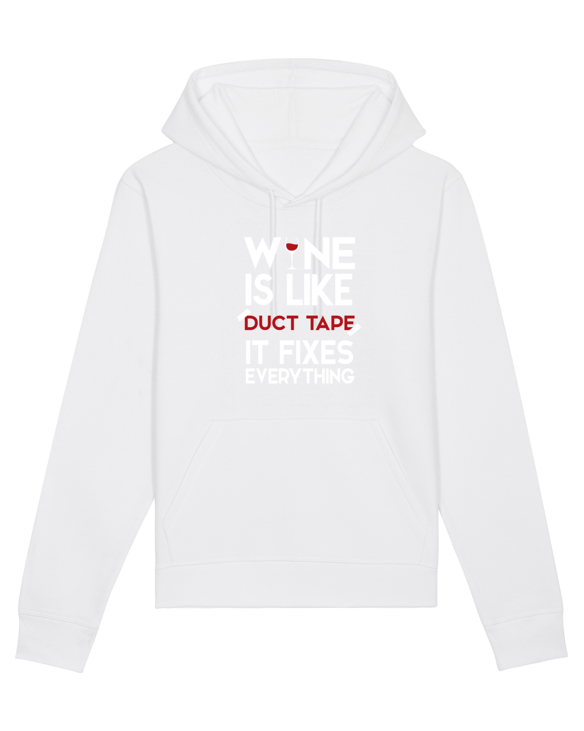 Hanorac Unisex Drummer White