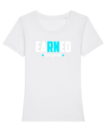 MEDICINE Tricou mânecă scurtă guler larg fitted Damă Expresser