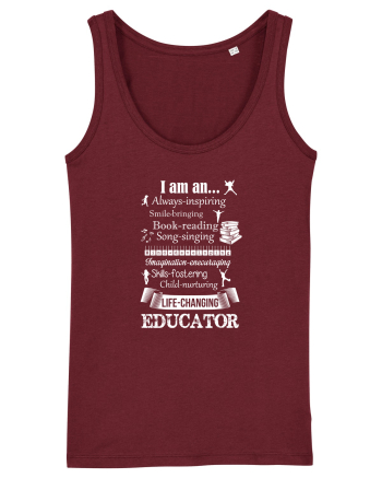 EDUCATOR Burgundy