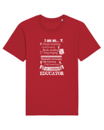 EDUCATOR Tricou mânecă scurtă Unisex Rocker