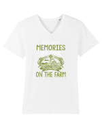 FARM Tricou mânecă scurtă guler V Bărbat Presenter
