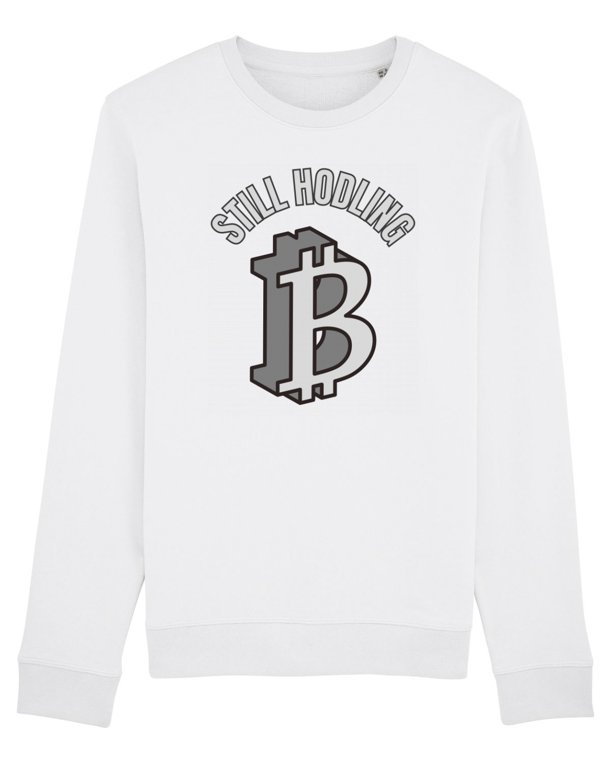 Bluză mânecă lungă Unisex Rise White