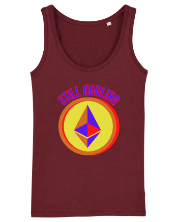Still Hodling.Etherum  Burgundy