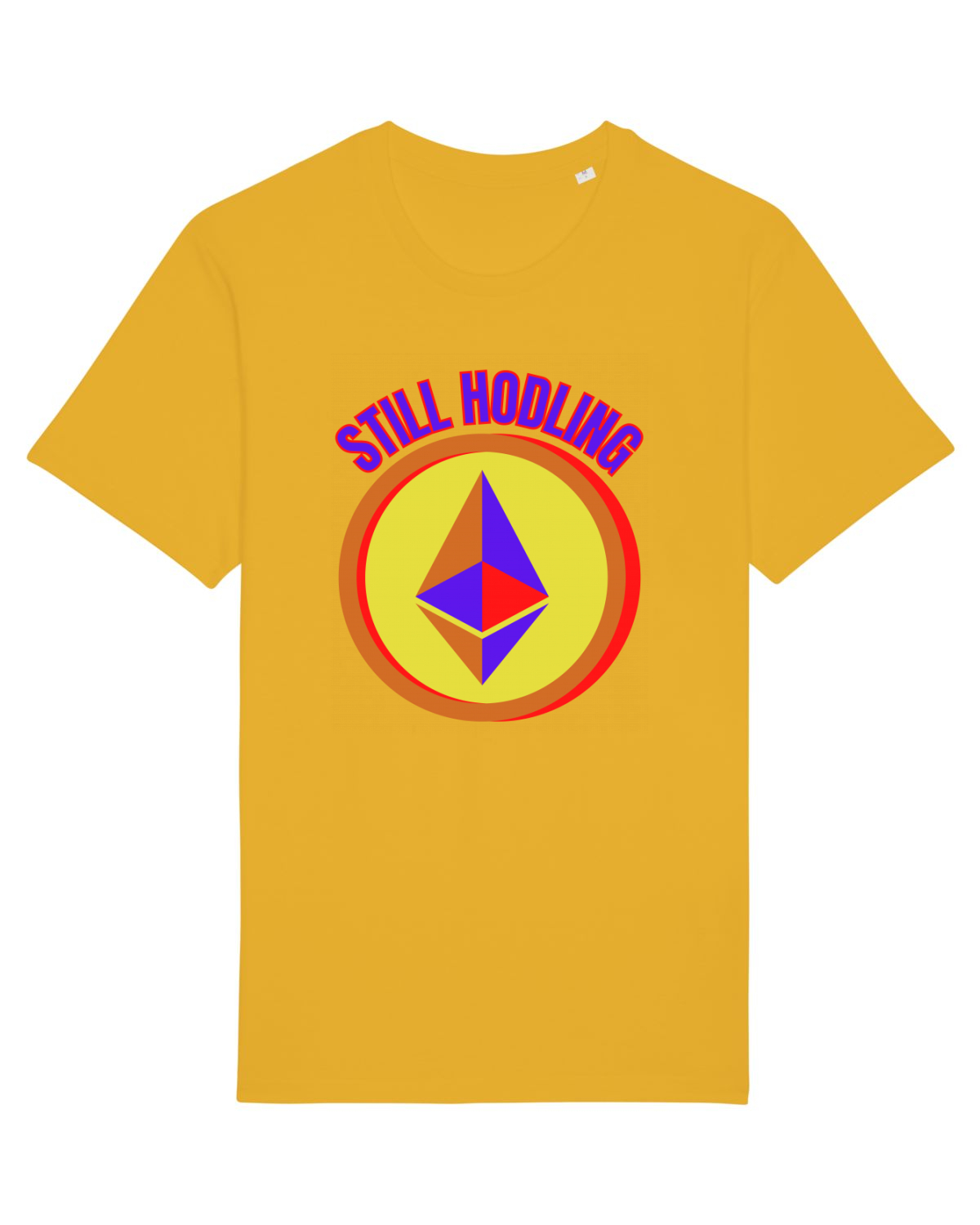 Tricou mânecă scurtă Unisex Rocker Spectra Yellow