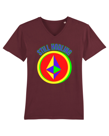 Still Hodling.Etherum  Burgundy